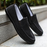 Zapatos casuales de PU ligeros y transpirables con suela suave para primavera para hombre